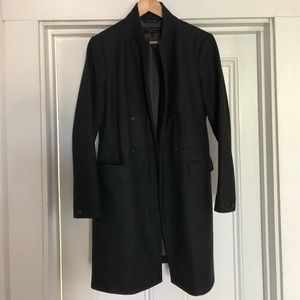 rag & bone gray wool coat, Sz 8